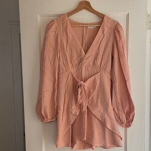 Flynn Skye Blush Wrap Dress